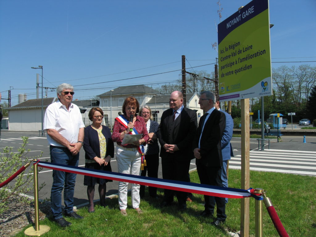 Aménagement gare de Noyant-de-Touraine