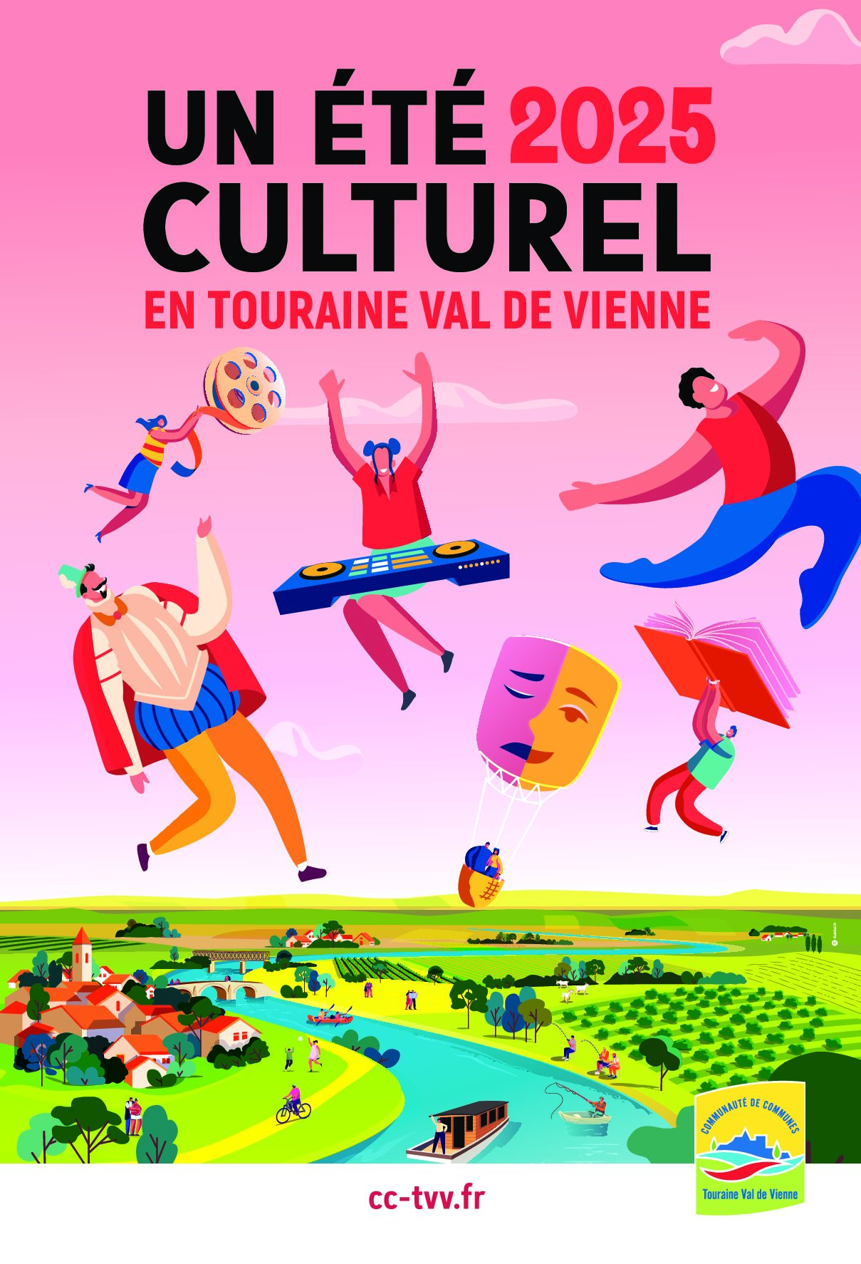 AFFICHE DECAUX SAISON CULTURELLE CCTVV 2025 WEB