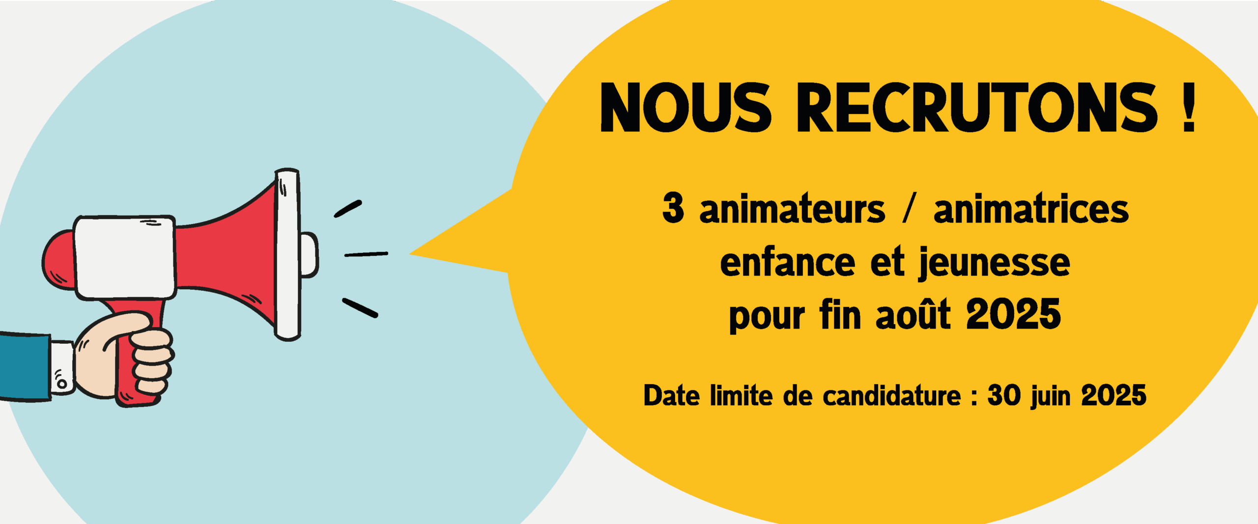 bannière emploi aout 2025